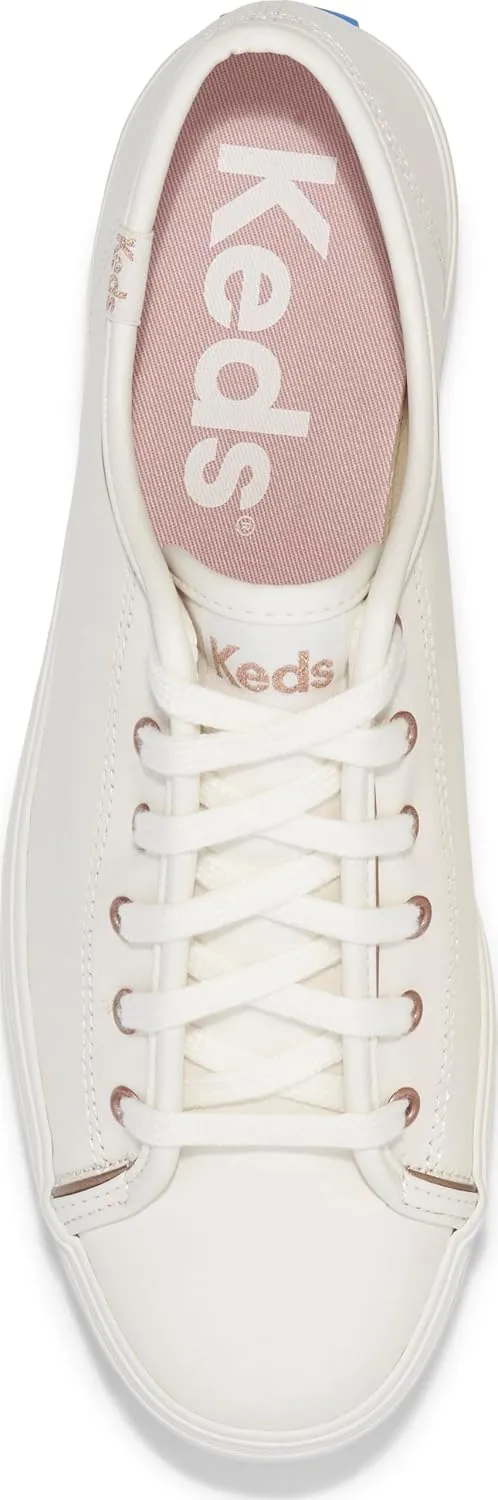 Keds Women's Triple Kick Leather Sneaker
