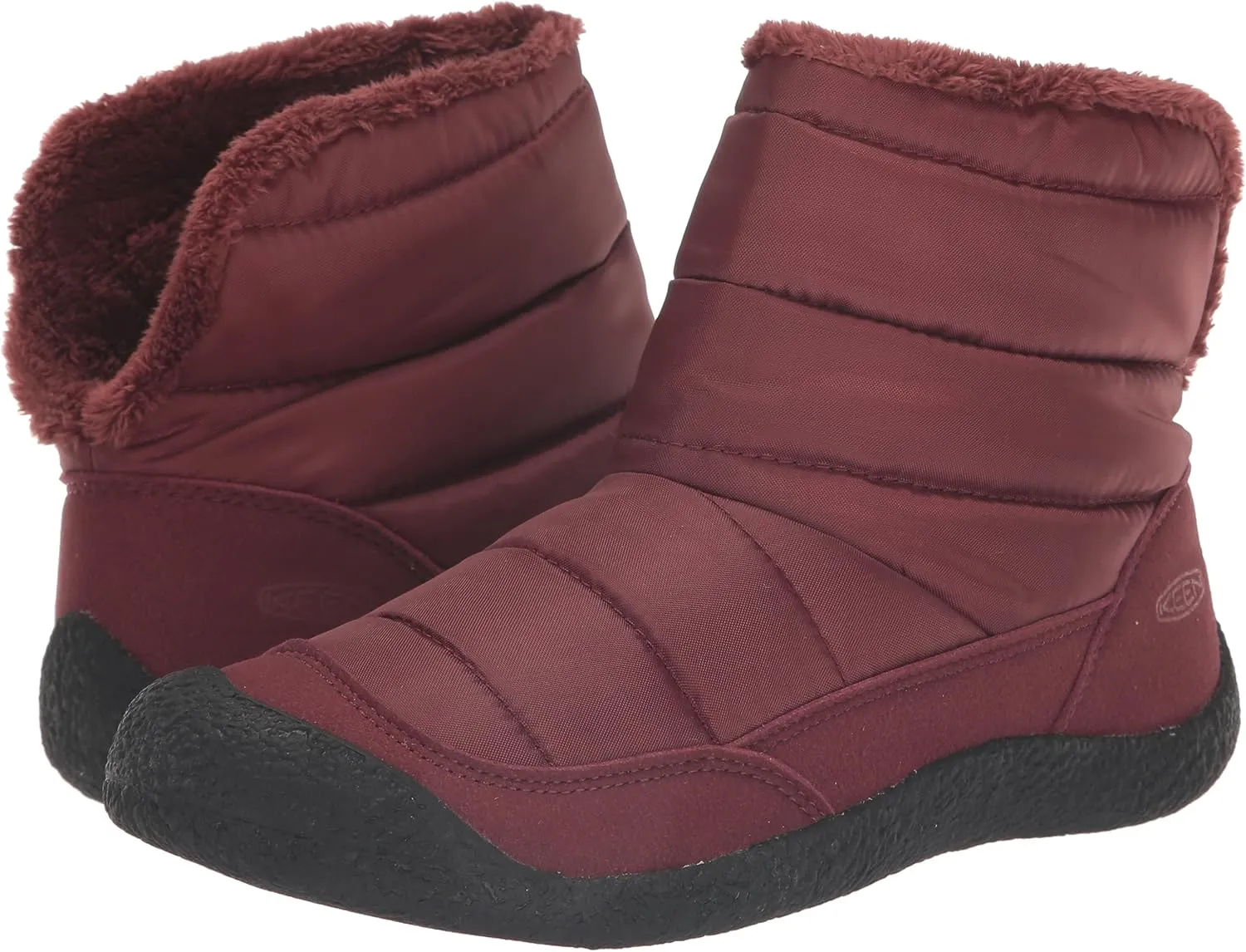 KEEN Women's Howser Fold Down Warm Indoor Outdoor Comfortable Slipper Chukka Boots