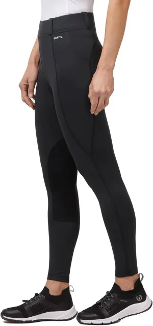 Kerrits Women's Performance Knee Patch Horse Riding Tights – Breathable Lightweight Equestrian Schooling Leggings, Pockets