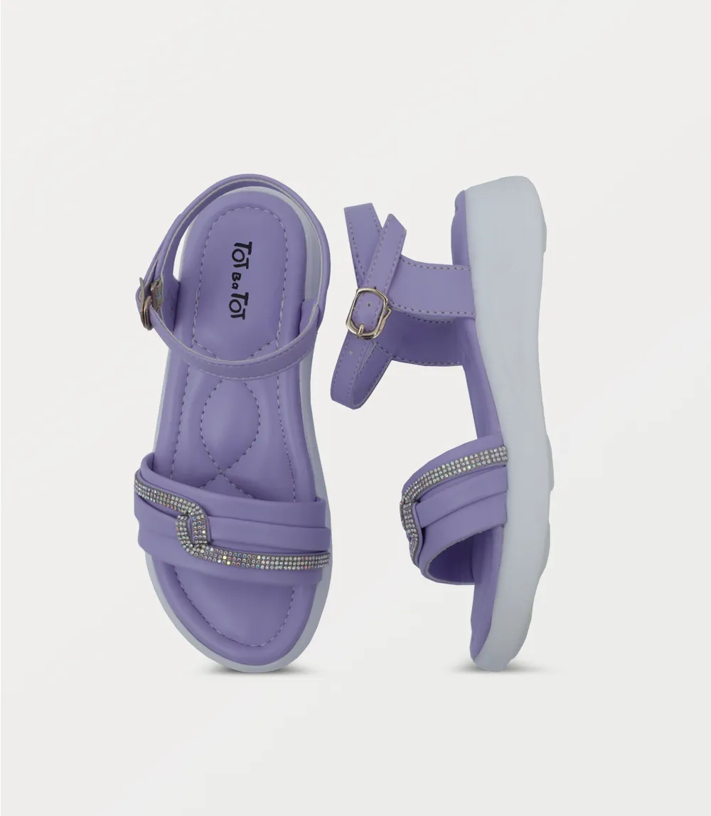 KG0209-LILAC-Girl Comfort Sandal
