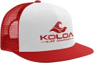 Koloa Surf Mesh Back Wave Logo Trucker Hat