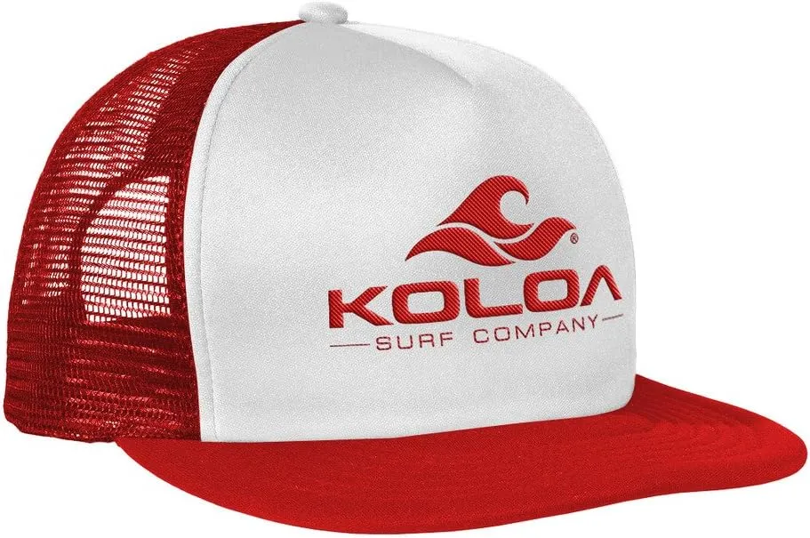 Koloa Surf Mesh Back Wave Logo Trucker Hat