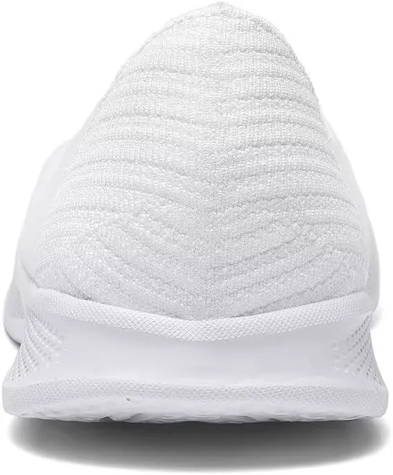 konhill Women's Slip on Loafers - Comfy Walking Tennis Low-Top Ballet Flat Nurse Shoes Casual Sneakers