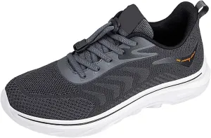 Ladies Sport Shoes Lace-up Flat Heel Fashion Sneakers Loafers Solid Color Lightweight Round Toe Sneakers Soft Sole Casual Outdoor Walking Shoe for Women