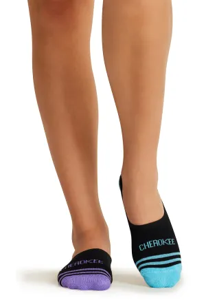Legwear HIDEOUT 1-5 Pr Pack No Show Socks Primary Passion