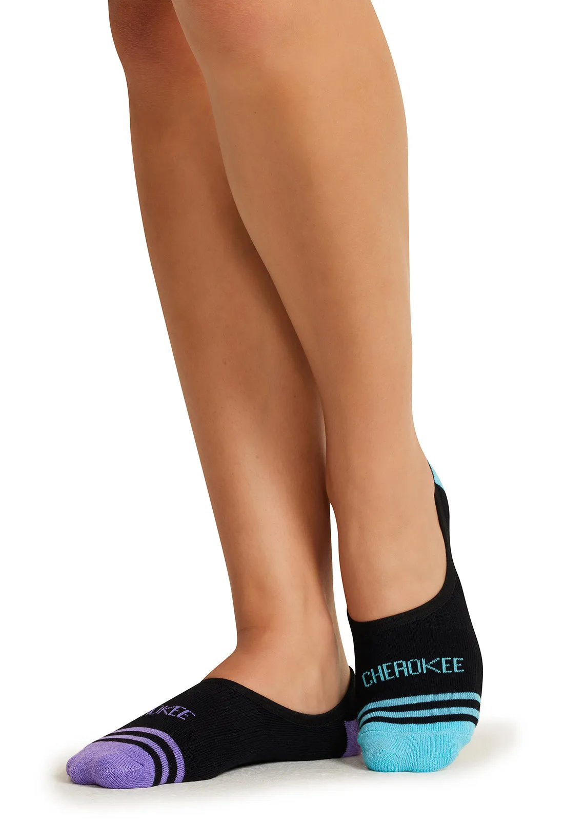 Legwear HIDEOUT 1-5 Pr Pack No Show Socks Primary Passion