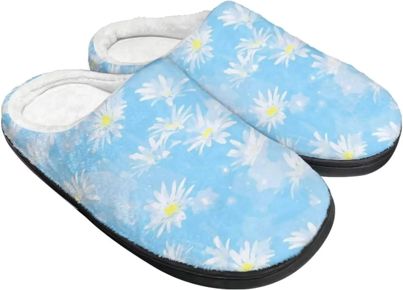 Leopard Ladybug Winter Cozy&Comfy Slippers for Women, Halloween Girl's Warm Slipper Winter Casual Indoor Shoes