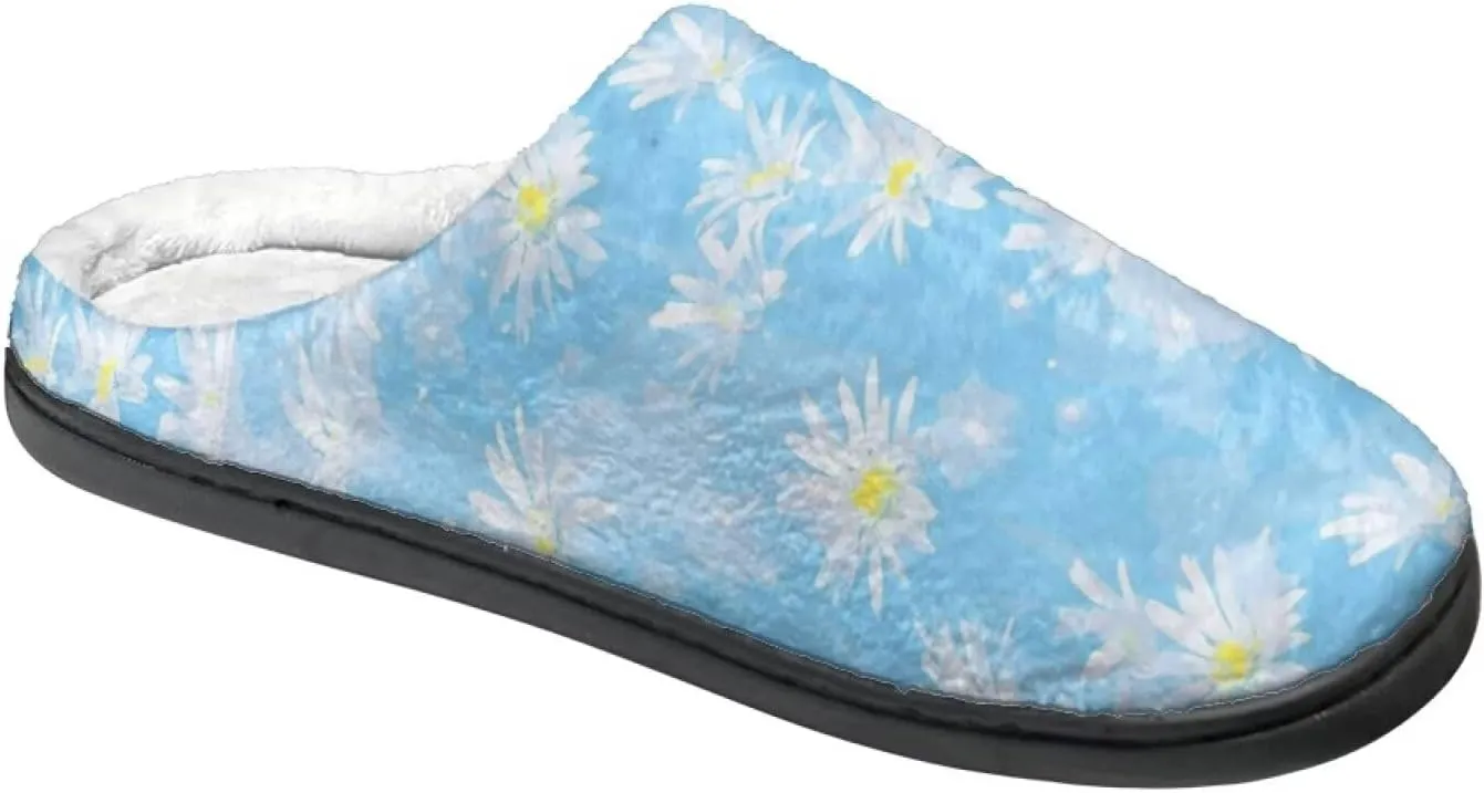 Leopard Ladybug Winter Cozy&Comfy Slippers for Women, Halloween Girl's Warm Slipper Winter Casual Indoor Shoes