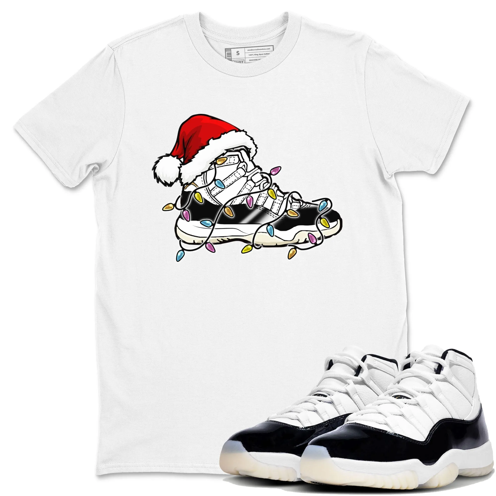 Light Jordan Eco-friendly Sneaker 11 Air SNRT Tees Don't miss it - Christmas Sneaker Gratitude