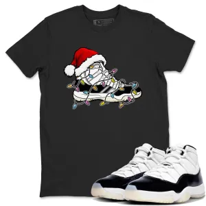 Light Jordan Eco-friendly Sneaker 11 Air SNRT Tees Don't miss it - Christmas Sneaker Gratitude