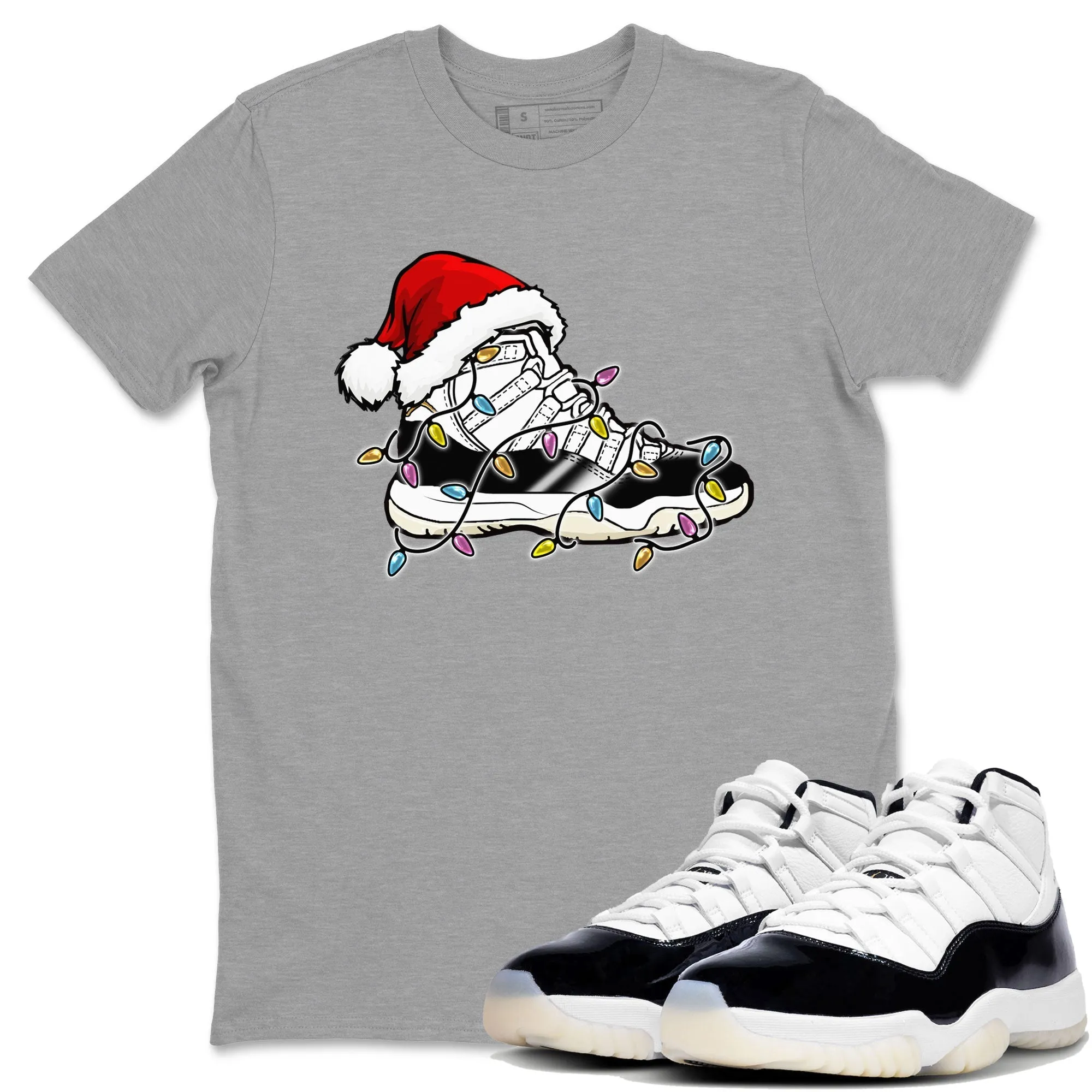 Light Jordan Eco-friendly Sneaker 11 Air SNRT Tees Don't miss it - Christmas Sneaker Gratitude