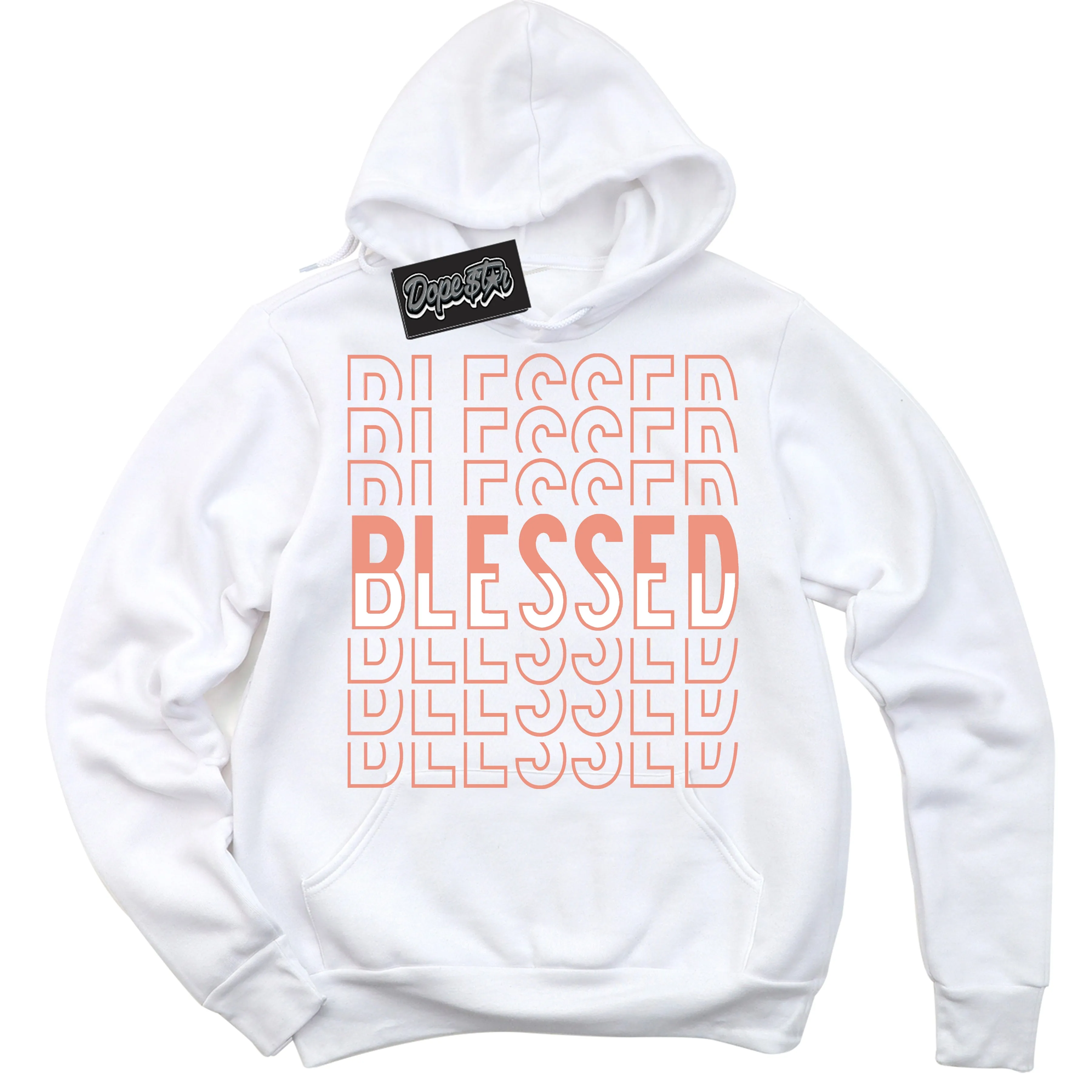 Light Wild Mango Dunk Sneaker Hoodie Blessed Stacked Graphic