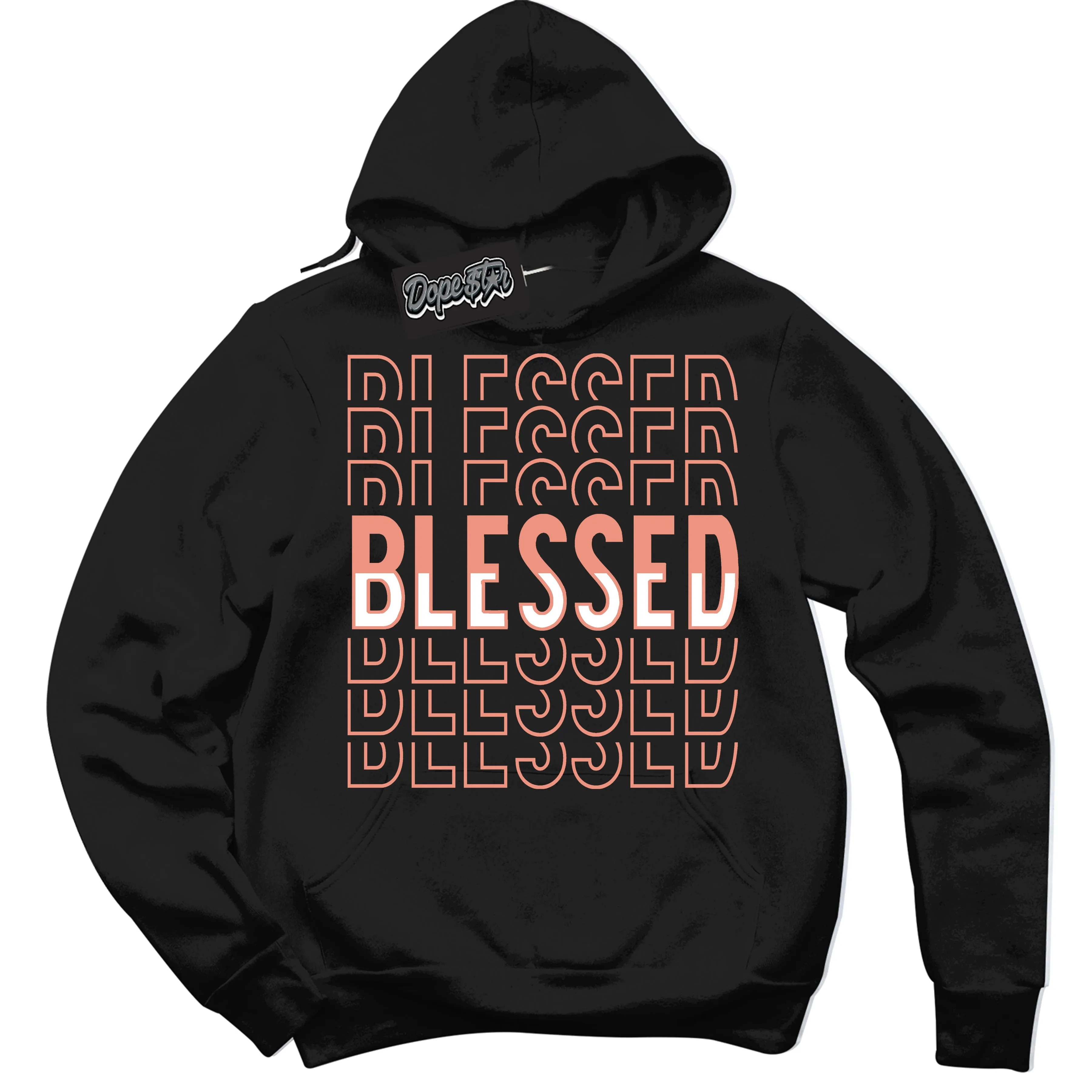 Light Wild Mango Dunk Sneaker Hoodie Blessed Stacked Graphic