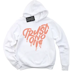 Light Wild Mango Dunk Sneaker Hoodie Trust No One Heart Graphic