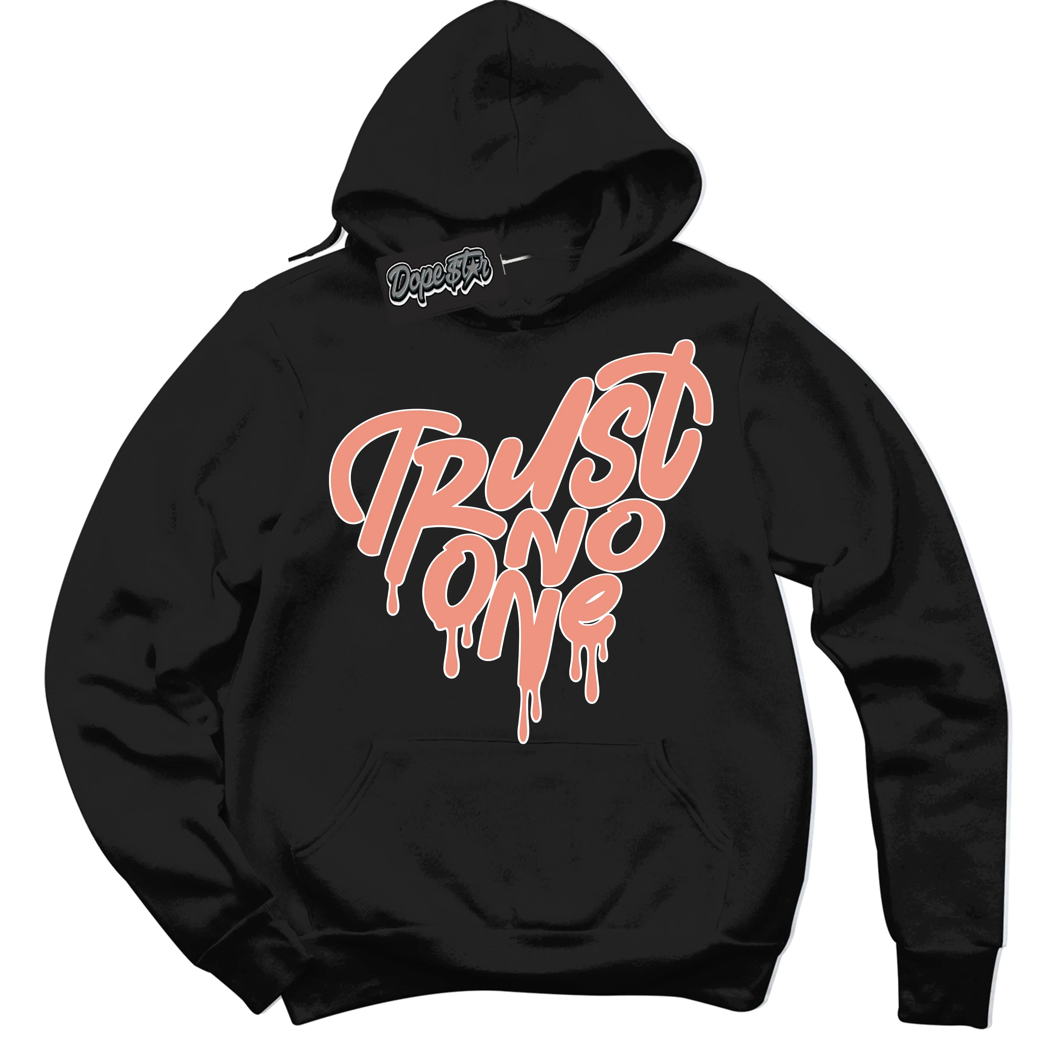 Light Wild Mango Dunk Sneaker Hoodie Trust No One Heart Graphic