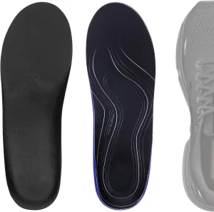 Linkidea 2 Pairs Arch Support Shoe Insoles Compatible with Brooks Ghost 15, GTS 23, Anthem 6, Replacement Shoe Inserts, Shock Absorption Cushion (US Men 5/Women 6.5)