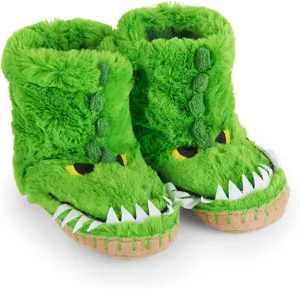 Little Blue House by Hatley Girls' Hi-top Slouch Animal Slipper