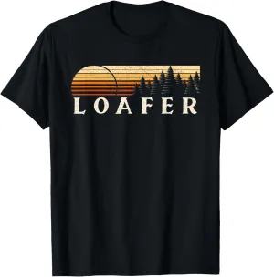 Loafer, AR Vintage Evergreen Sunset Eighties Retro T-Shirt