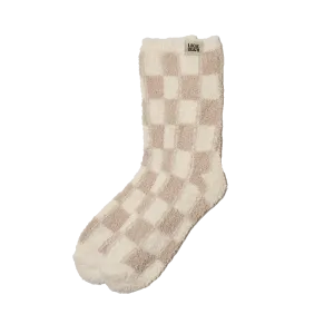 Local Beach Cozy Checker Socks