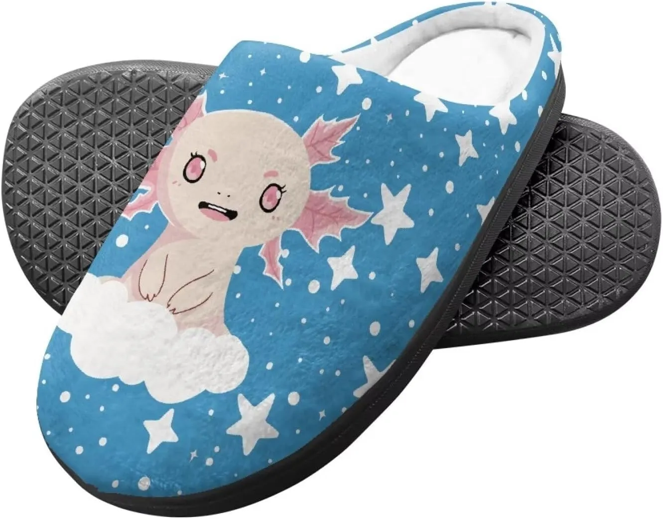 Lotusorchid Slippers for Kids, Soft Cushion House Slipper for Girls, Cozy Closed Toe Bedroom Slipper for Boys, Fuzzy Sleep Slippers