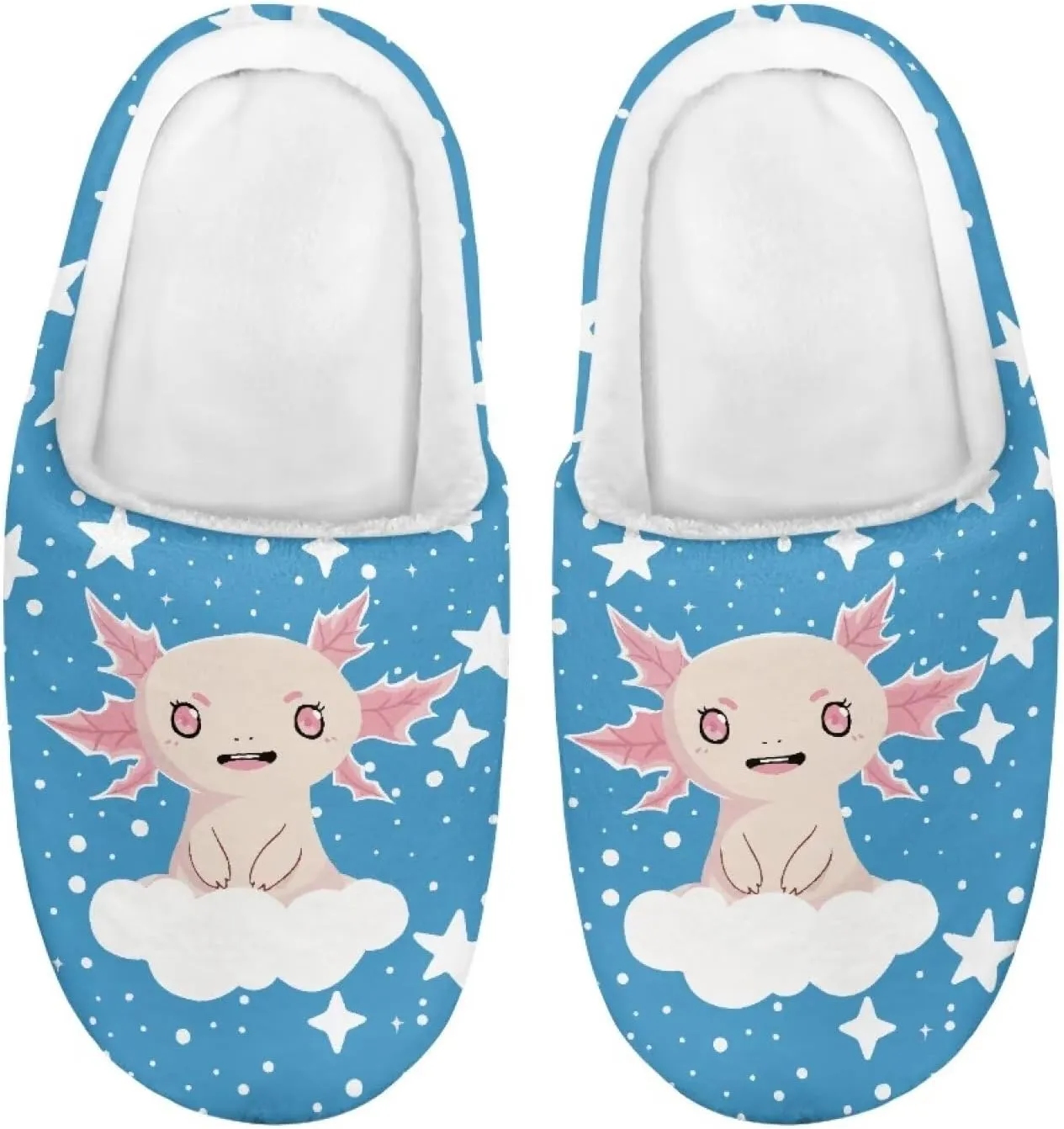 Lotusorchid Slippers for Kids, Soft Cushion House Slipper for Girls, Cozy Closed Toe Bedroom Slipper for Boys, Fuzzy Sleep Slippers