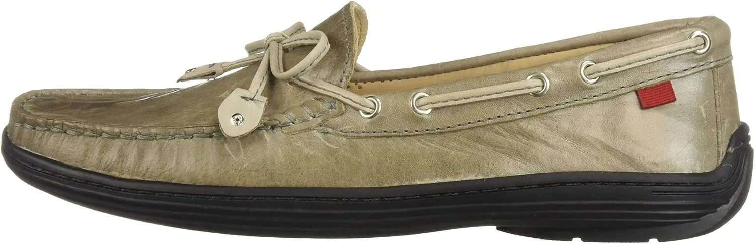 Marc Joseph New York Unisex-Child Casual Comfort Slip on Moccasin Tie-Bow Loafer Driving Style