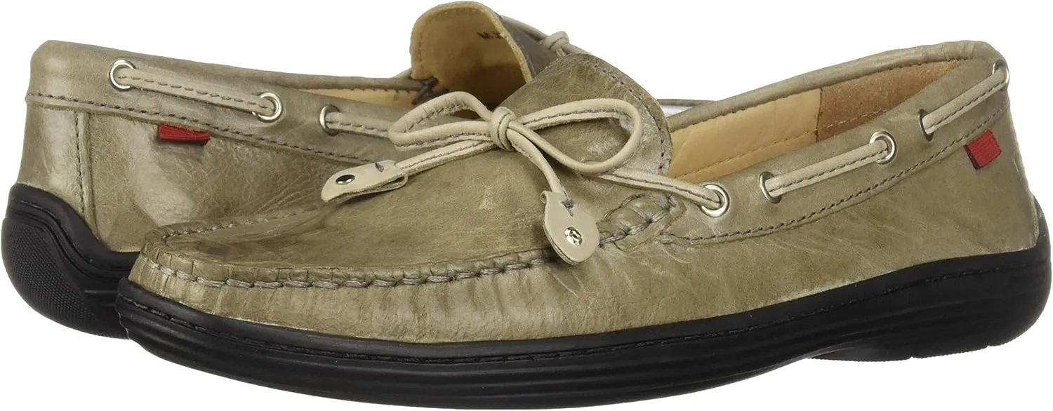 Marc Joseph New York Unisex-Child Casual Comfort Slip on Moccasin Tie-Bow Loafer Driving Style