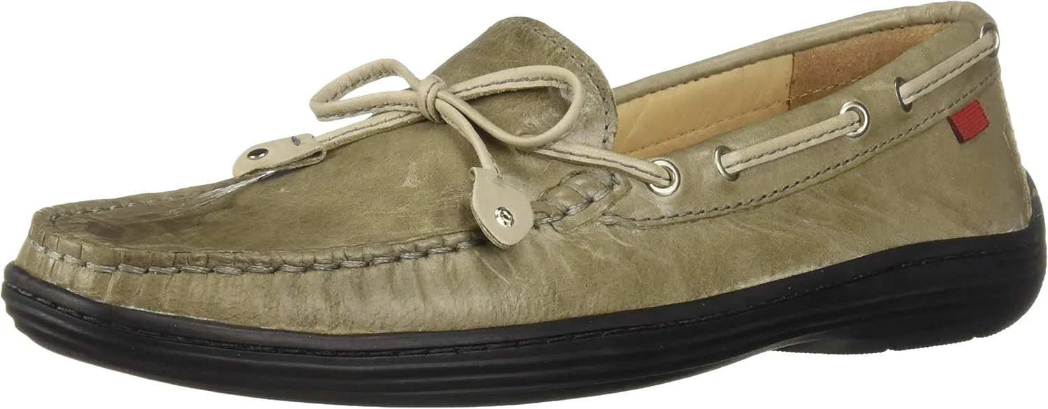 Marc Joseph New York Unisex-Child Casual Comfort Slip on Moccasin Tie-Bow Loafer Driving Style