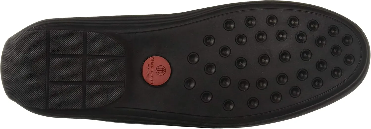 Marc Joseph New York Unisex-Child Casual Comfort Slip on Moccasin Tie-Bow Loafer Driving Style