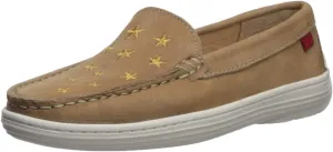 Marc Joseph New York Unisex-Child Leather Driver with Gold Star Detail Loafer