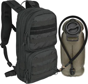 MARCHWAY Tactical Molle Hydration Pack with 3L TPU Water Bladder, Military Backpack for Backpacking, Hiking, Running, Cycling