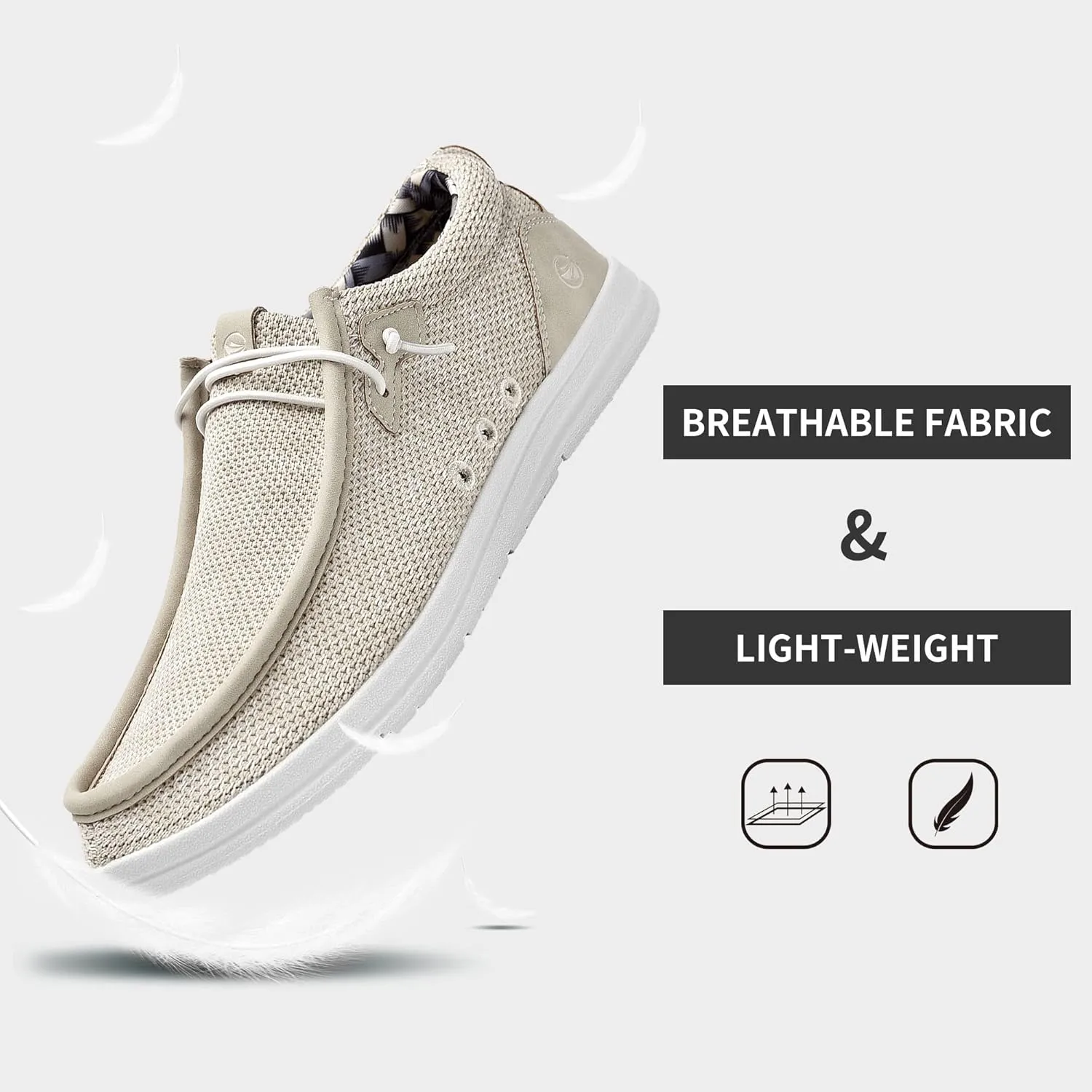 MEHOTO Men's Slip On Loafers | Arch Support Insole | Men's Shoes | Comfortable Light-Weight Mens Casual Loafers