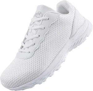Men Women Wide Fit Sneakers Fahion Lightweight Running Shoes Cushioned Workout Shoes