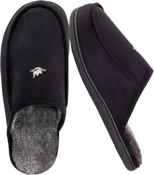 Men's 80D High Density Memory Foam House Slippers, Indoor Outdoor Slip On Clog House Shoes