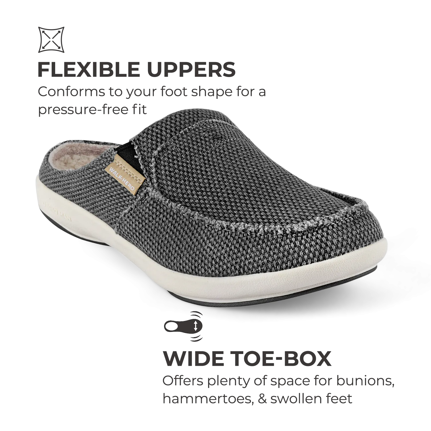 Men's Arch Support Slippers - Buy 1 Get 1 Free