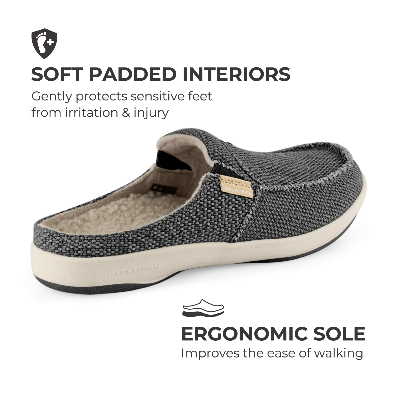 Men's Arch Support Slippers - Buy 1 Get 1 Free