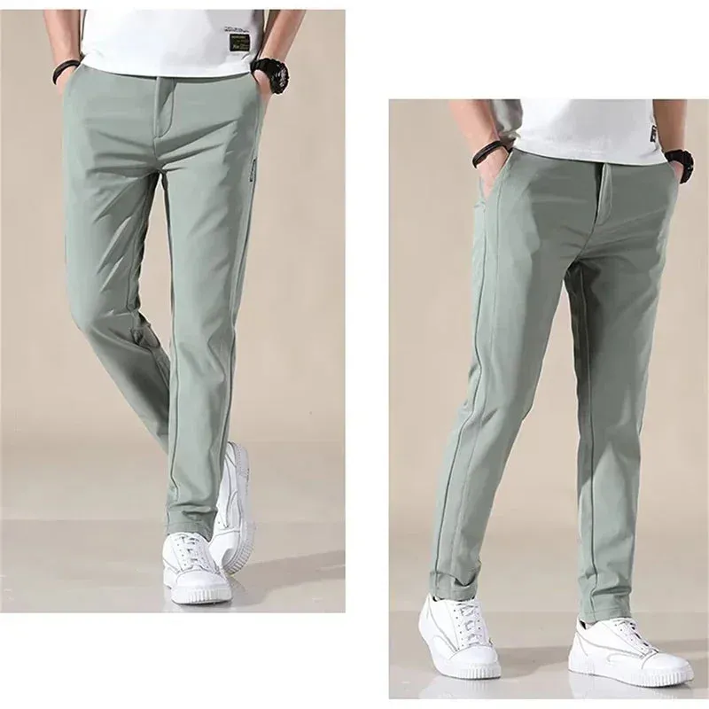 Mens' Breathable Elastic Golf Pants