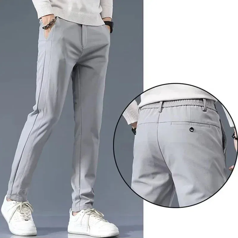 Mens' Breathable Elastic Golf Pants