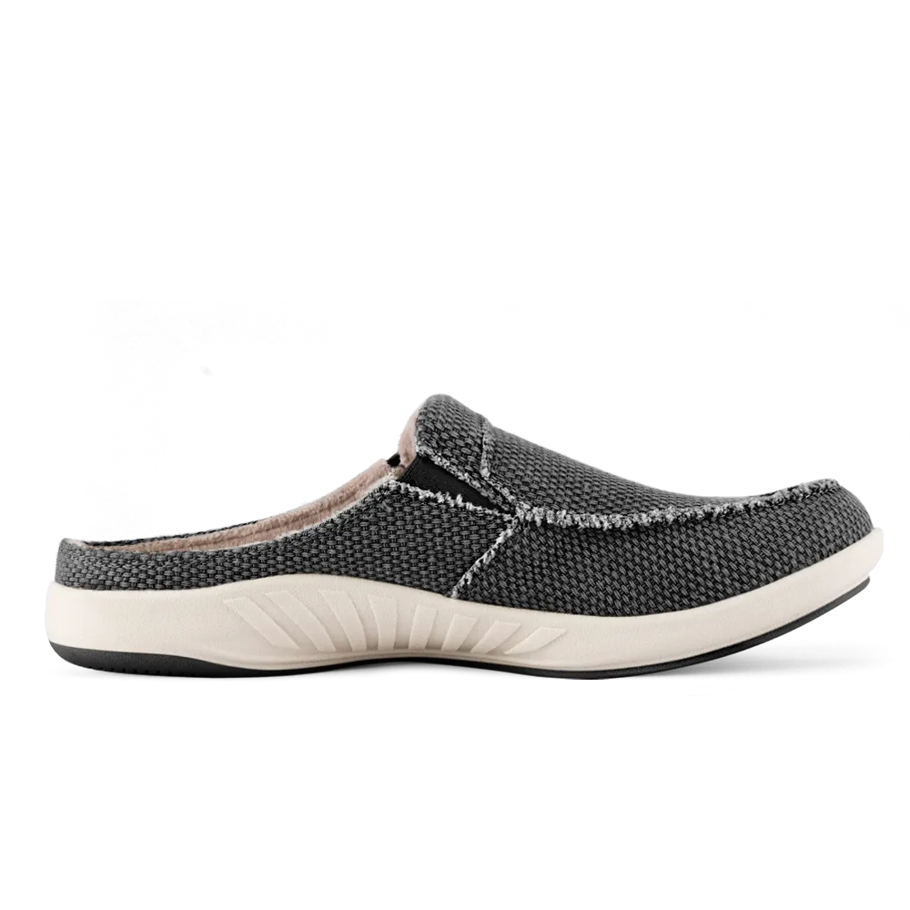 Men's Canvas Arch Support Slippers - BOGO
