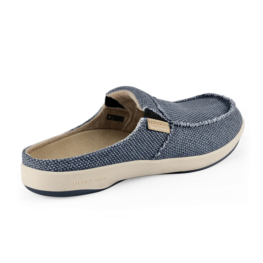 Men's Canvas Arch Support Slippers - Buy 1 Get 1 Free