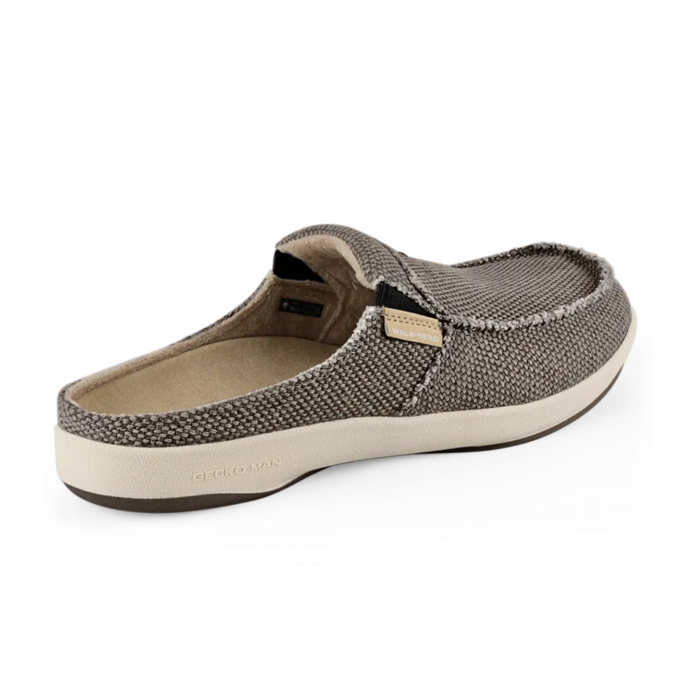 Men's Canvas Arch Support Slippers - Buy 1 Get 1 Free