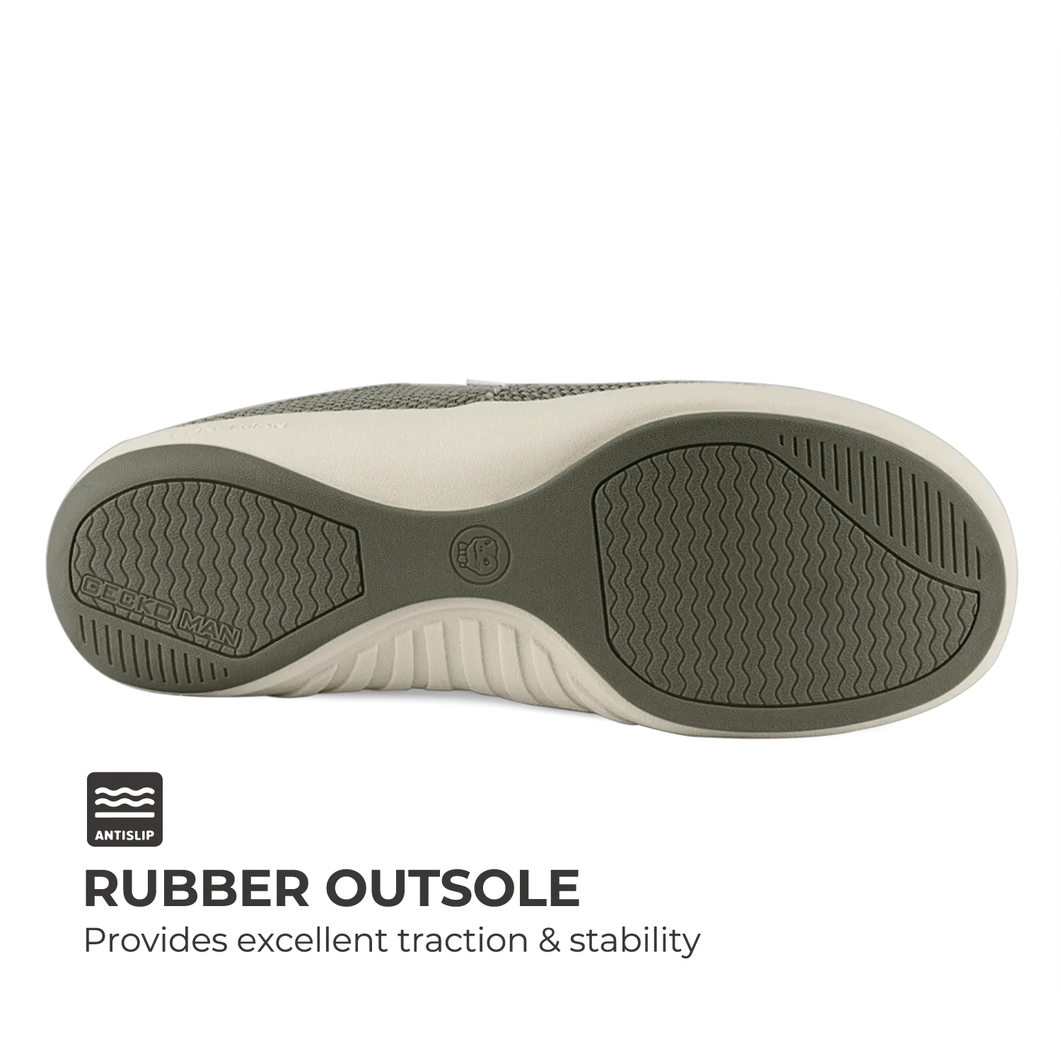 Men's Canvas Arch Support Slippers
