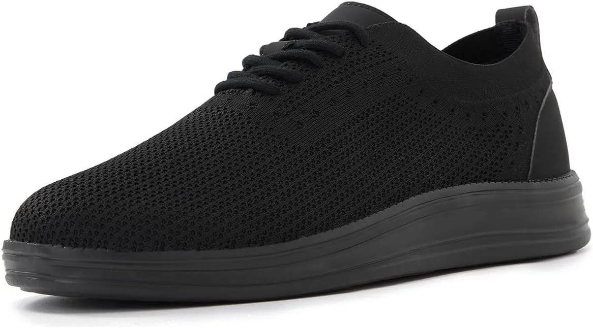 Men's Casual Dress Sneakers Oxfords Business Mesh Breathable Walking Shoes Comfortable