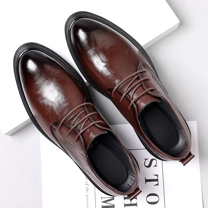Mens Derby Shoes Classic Elegant Loafers Luxury Oxford Shoes Dress Shoes Classic Wingtip Oxfords Lightweight