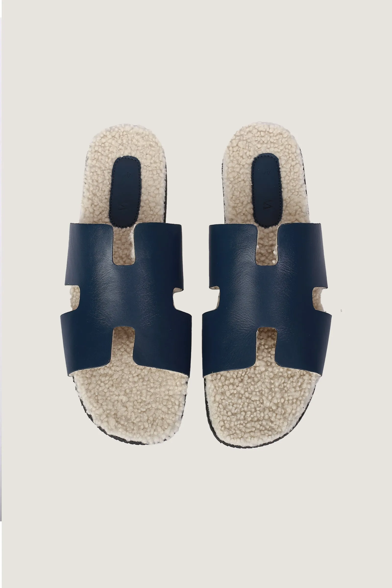 Men's H Style Slipper With Fur