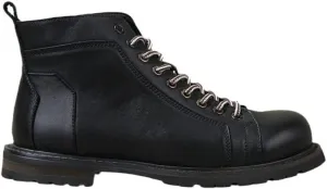 Men's High-top Lace-up Casual Boots Flat Breathable Comfortable Oxford Shoes Leather Inside Suitable for Travel Mountaineering