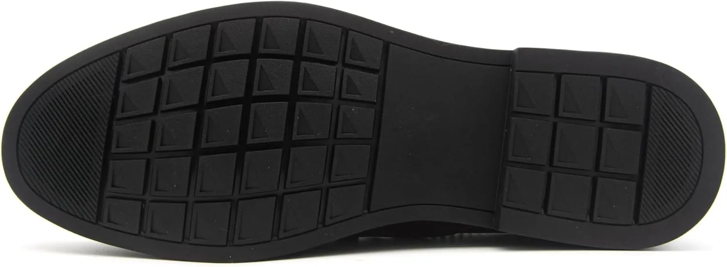 Men's Leather Penny Loafers Slip-on Casual Classic Lightweight Dress Shoes for Men