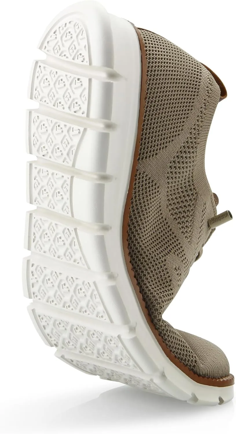 Men's Mesh Casual Sneakers Dress Oxfords Business Versatile Walking Tennis Shoes