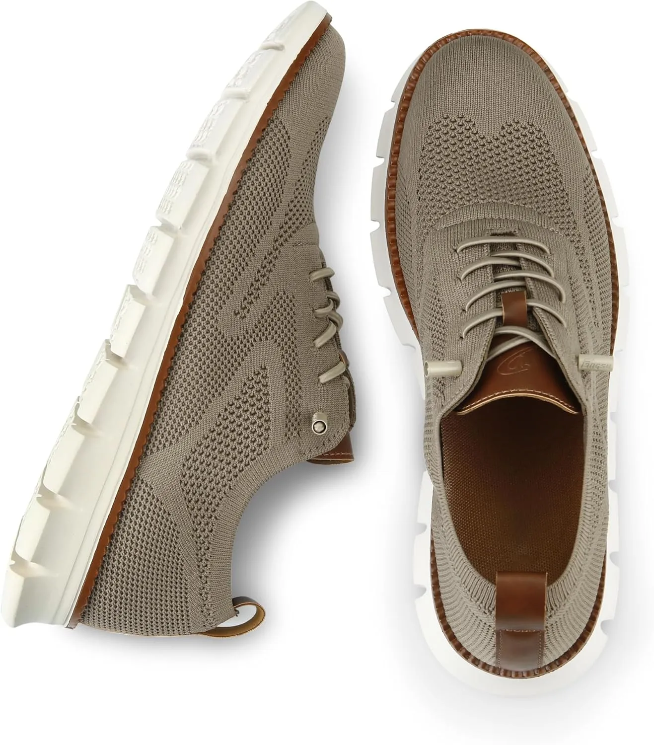 Men's Mesh Casual Sneakers Dress Oxfords Business Versatile Walking Tennis Shoes