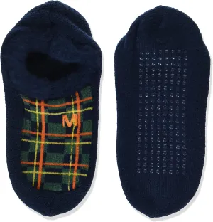 Merrell Unisex Adult Cozy Gripper Low Cut Slipper Socks - Unisex Soft Brushed Inner Layer and Full Cushion